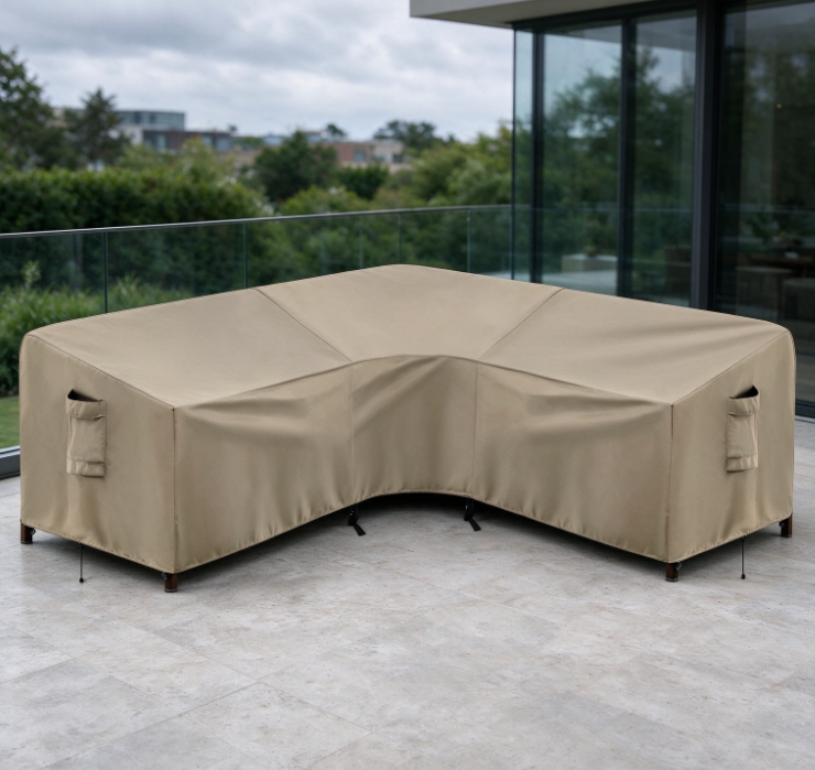 L-Shaped Corner Outdoor Sofa Cover