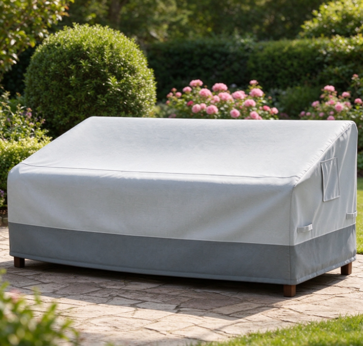 Waterproof 3-Seater Outdoor Sofa Cover – Patio Sofa Dust & Sun Protection