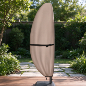 Outdoor Parasol Dust Cover – Waterproof, Sun-Resistant, and Protective Cover for Patio Umbrellas